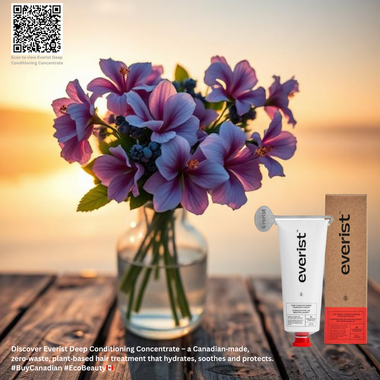 Discover Everist Deep Conditioning Concentrate – a Canadian‑made, zero‑waste, plant‑based hair treatment that hydrates, soothes and protects. #BuyCanadian #EcoBeauty