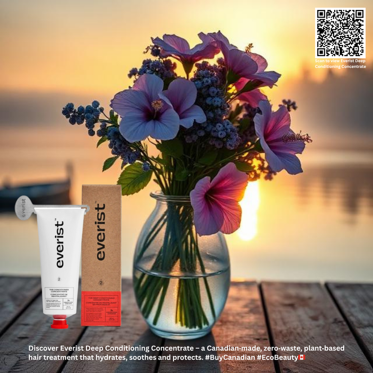 Why Everist Beats the Ordinary, Eh? Zero‑water formula – while most conditioners are 70 % water and packed in single‑use plastic, Everist skips the water, crams the nourishing ingredients into a thick, creamy paste, and ships it in a 100 % recycled‑aluminum tube. Zero‑waste tube key – twist out just the amount you need; each tube gives you 50+ washes, the same as a 300 mL plastic bottle. Pure, plant‑based nutrition – 35 % glycerin, 40 % aloe vera, pumpkin‑seed oil, and argan oil work together to hydrate, soothe, and protect every strand. All‑type friendly – dry, damaged, frizzy, or colour‑treated hair gets the same deep‑conditioning love. Eco‑hero credentials – carbon‑neutral, Ocean‑Positive, cruelty‑free, vegan, silicone‑free, sulfate‑free, paraben‑free, dye‑free, and synthetic‑fragrance‑free.