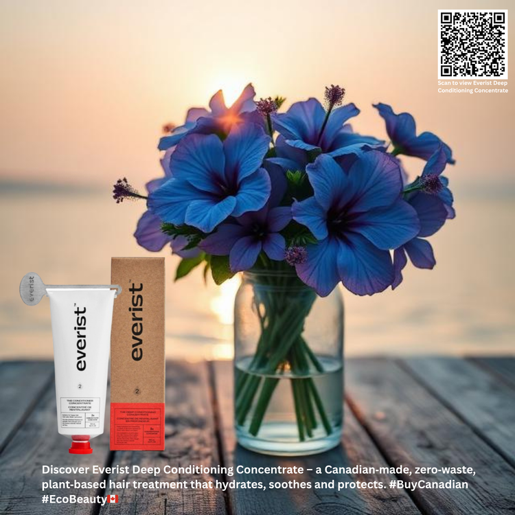 Discover Everist Deep Conditioning Concentrate – a Canadian‑made, zero‑waste, plant‑based hair treatment that hydrates, soothes and protects. #BuyCanadian #EcoBeauty